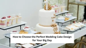 How to Choose the Perfect Wedding Cake Design for Your Big Day