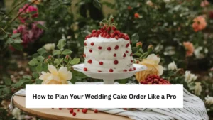 How to Plan Your Wedding Cake Order Like a Pro