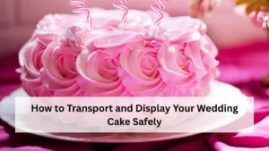 How to Transport and Display Your Wedding Cake Safely