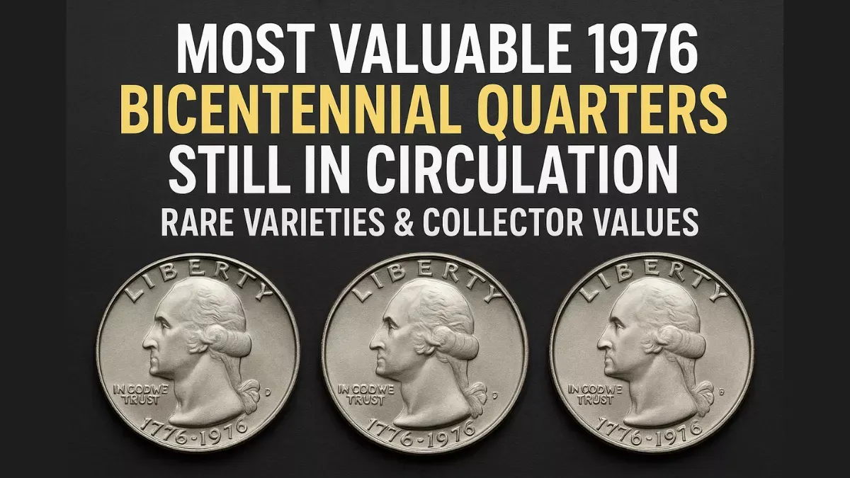 Most Valuable 1976 Bicentennial Quarters Still in Circulation: Rare Varieties & Collector Values
