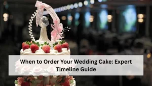 When to Order Your Wedding Cake: Expert Timeline Guide